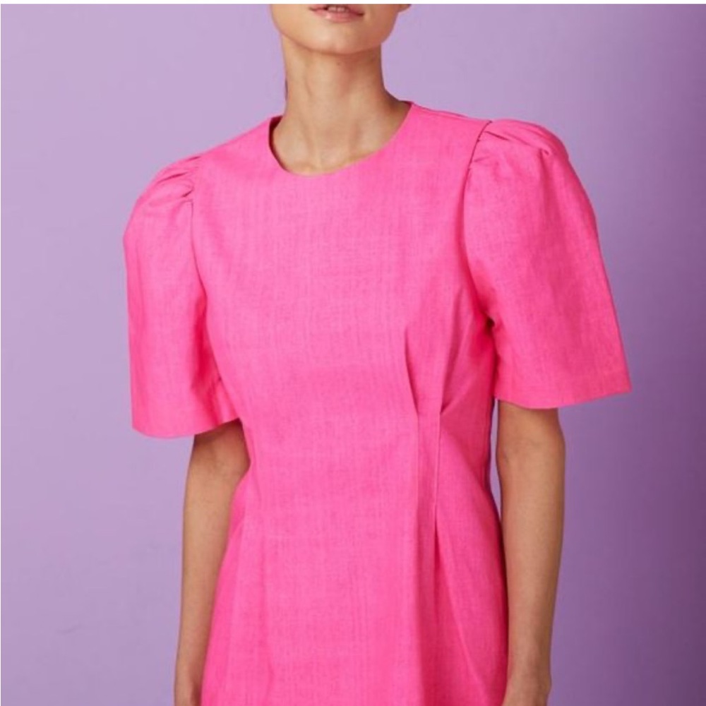 NWT Storets Emily puff sleeve dress S/M